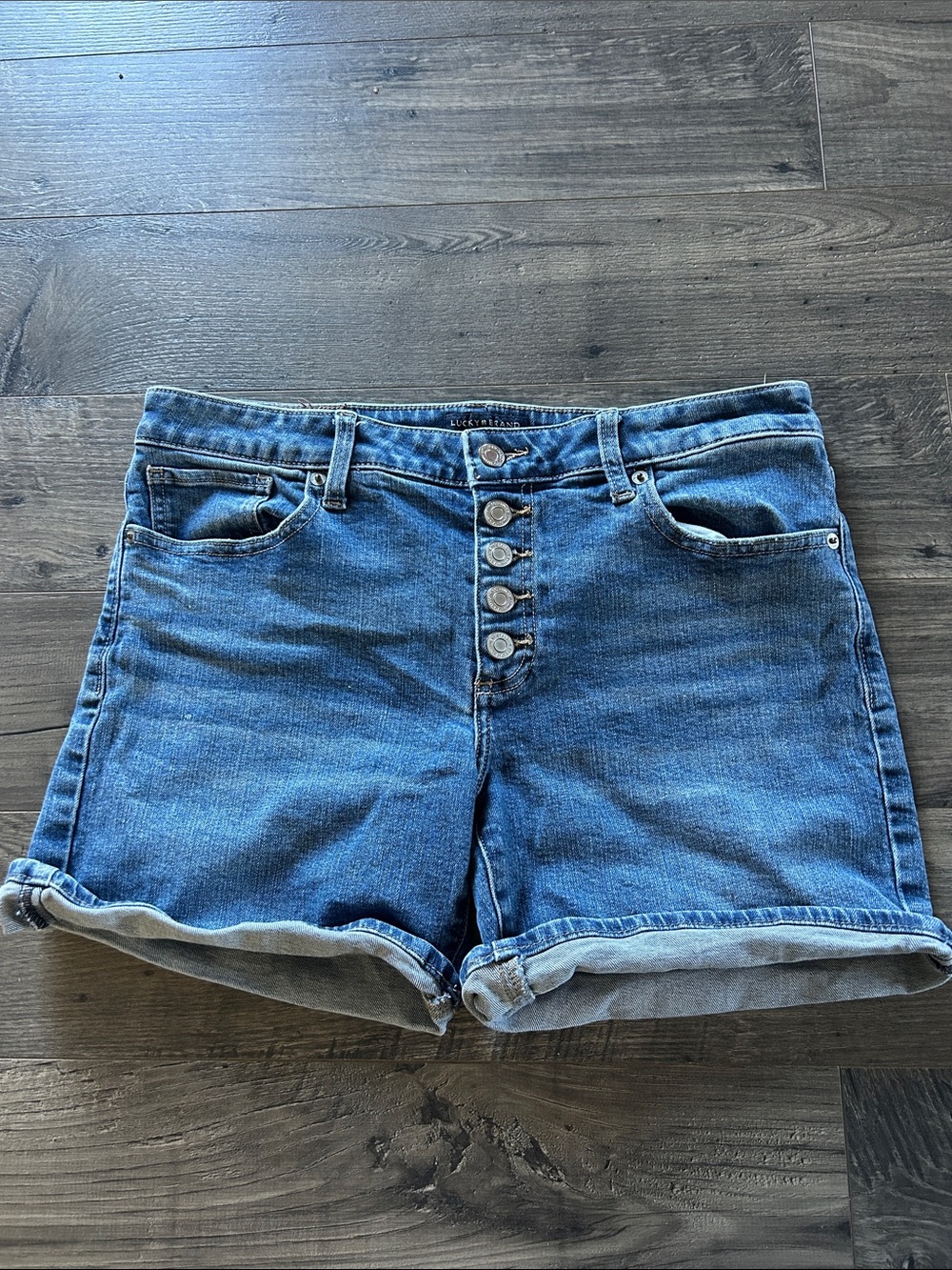 Lucky Brand The Roll Up Shorts Women’s 8